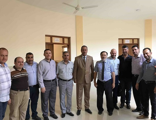 The Visit of Assistant President for Scientific Affairs of The University of Anbar